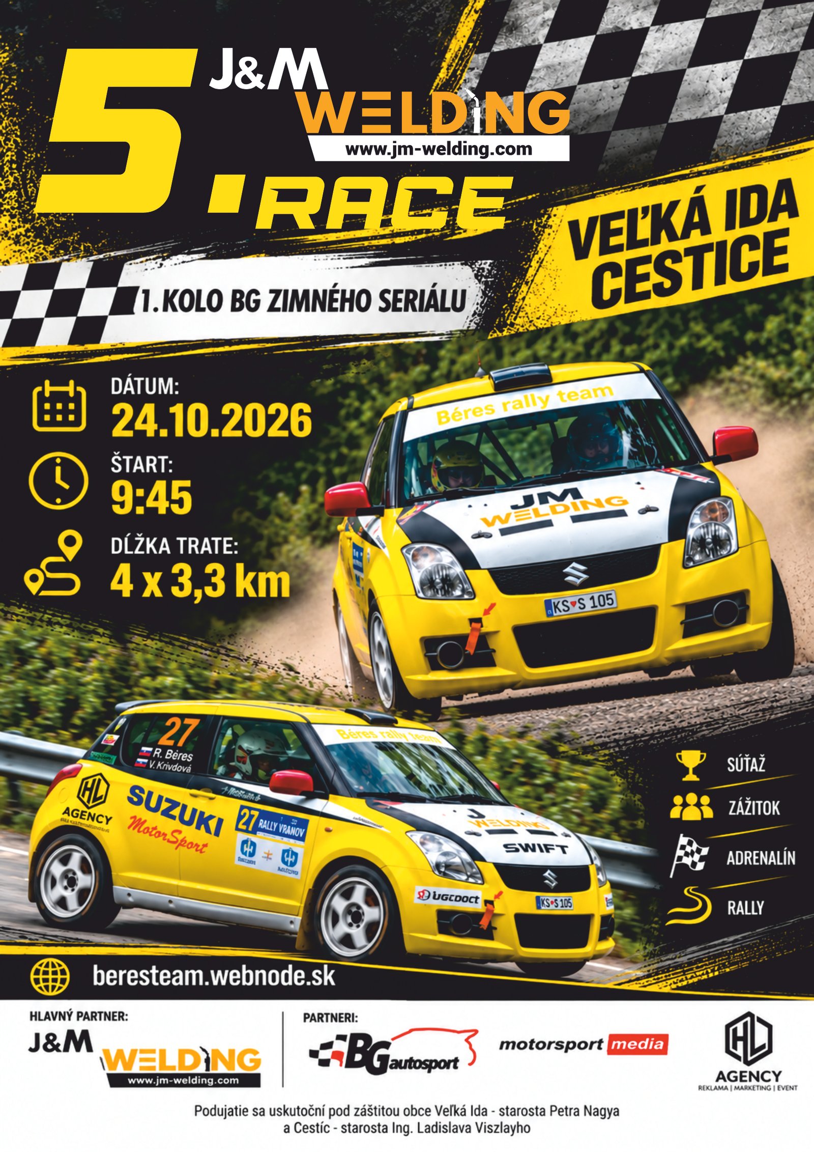 5.J&M WELDING RACE VEĽKÁ IDA - CESTICE